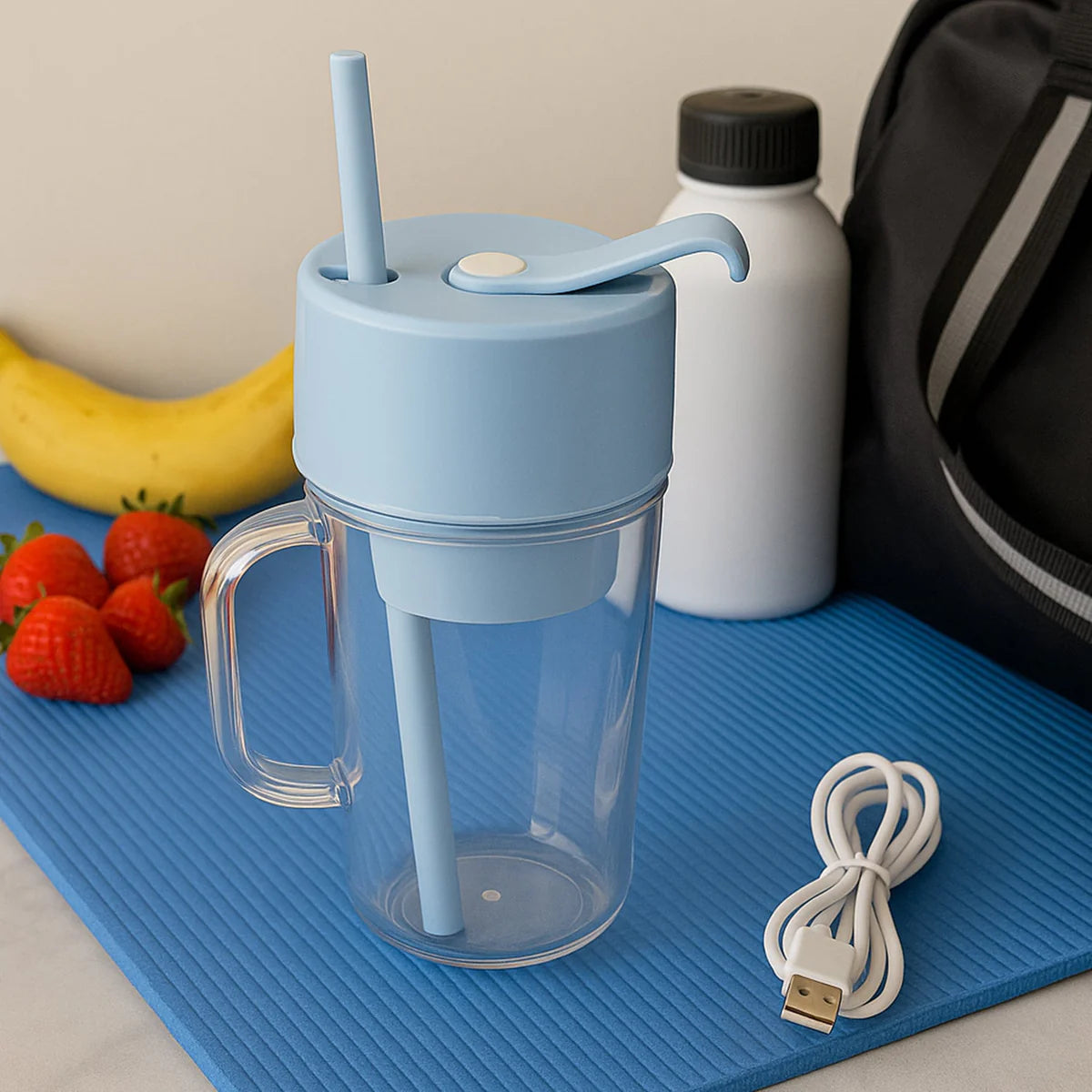 Fresh Juice Blender Portable Electric Juicer ( 340 ML )