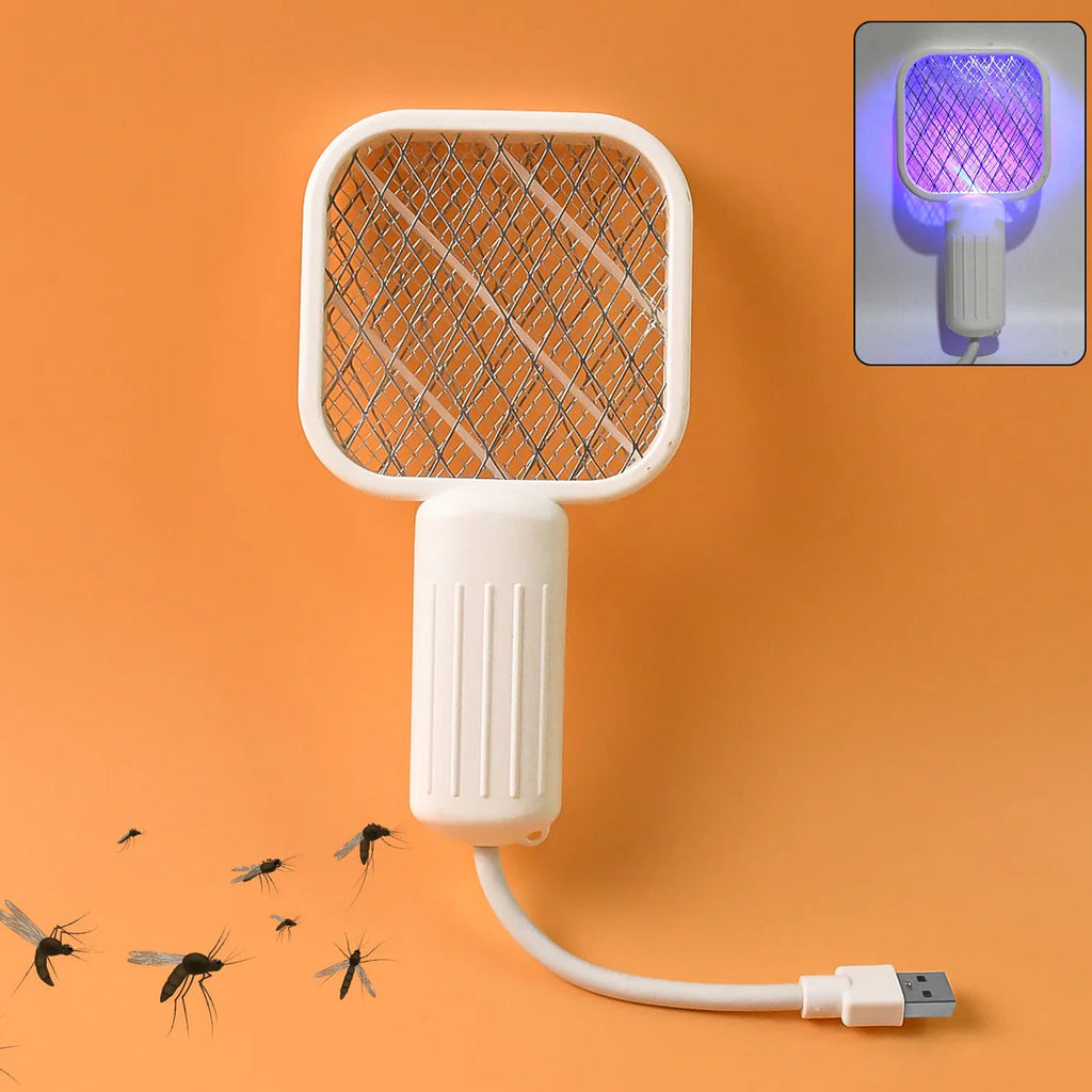 Rechargeable Electric Mosquito Swatter Racket